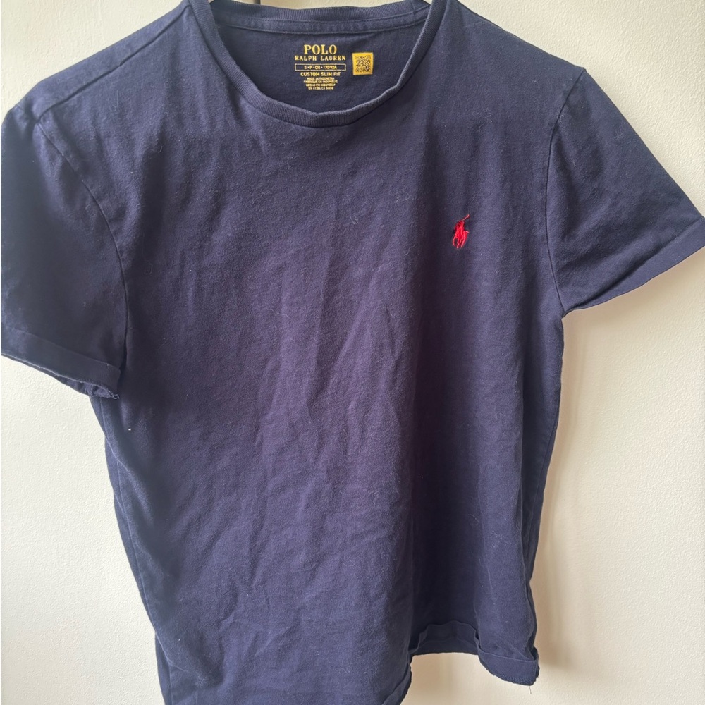 Polo by Ralph Lauren Dark Blue Short Sleeve Tee Size Small